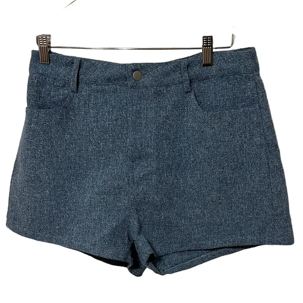 🎬LELIS collection  Blue Denim Shorts size L GUC..